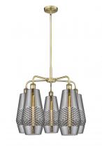 Innovations Lighting 516-5CR-AB-G683-7 - Windham - 5 Light - 25 inch - Antique Brass - Chandelier