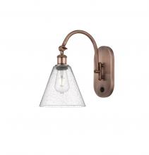 Innovations Lighting 518-1W-AC-GBC-84 - Berkshire - 1 Light - 8 inch - Antique Copper - Adjustable Swing Arm