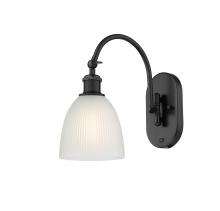 Innovations Lighting 518-1W-BK-G381 - Castile - 1 Light - 6 inch - Matte Black - Adjustable Swing Arm