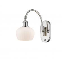 Innovations Lighting 518-1W-PN-G91 - Fenton - 1 Light - 7 inch - Polished Nickel - Adjustable Swing Arm