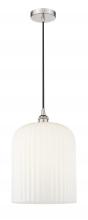 Innovations Lighting 616-1P-PN-G559-12GWH - Bridal Veil - 1 Light - 5 inch - Polished Nickel - Cord hung - Mini Pendant