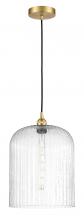 Innovations Lighting 616-1P-SG-G559-12SDY - Bridal Veil - 1 Light - 5 inch - Satin Gold - Cord hung - Mini Pendant