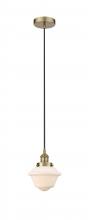 Innovations Lighting 616-1PH-AB-G531-LED - Oxford - 1 Light - 7 inch - Antique Brass - Cord hung - Mini Pendant