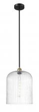 Innovations Lighting 616-1S-BAB-G559-12SDY - Bridal Veil - 1 Light - 5 inch - Black Antique Brass - Cord hung - Mini Pendant