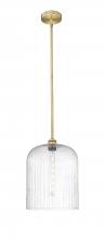 Innovations Lighting 616-1S-BB-G559-12SDY - Bridal Veil - 1 Light - 5 inch - Brushed Brass - Cord hung - Mini Pendant