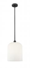 Innovations Lighting 616-1S-BK-G559-12GWH - Bridal Veil - 1 Light - 5 inch - Matte Black - Cord hung - Mini Pendant