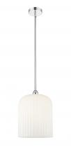 Innovations Lighting 616-1S-PC-G559-12GWH - Bridal Veil - 1 Light - 5 inch - Polished Chrome - Cord hung - Mini Pendant