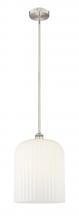 Innovations Lighting 616-1S-SN-G559-12GWH - Bridal Veil - 1 Light - 5 inch - Brushed Satin Nickel - Cord hung - Mini Pendant