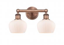 Innovations Lighting 616-2W-AC-G91 - Fenton - 2 Light - 16 inch - Antique Copper - Bath Vanity Light