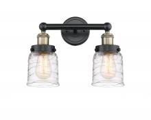Innovations Lighting 616-2W-BAB-G513 - Bell - 2 Light - 14 inch - Black Antique Brass - Bath Vanity Light