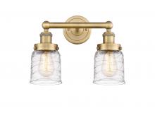 Innovations Lighting 616-2W-BB-G513 - Bell - 2 Light - 14 inch - Brushed Brass - Bath Vanity Light