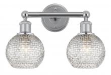 Innovations Lighting 616-2W-PC-G122C-6CL - Athens - 2 Light - 15 inch - Polished Chrome - Bath Vanity Light