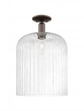 Innovations Lighting 716-1C-OB-G559-12CL - Bridal Veil - 1 Light - 12 inch - Oil Rubbed Bronze - Semi-Flush Mount