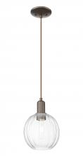 Innovations Lighting 716-1P-OB-G458-7CL - Preston Globe - 1 Light - 6 inch - Oil Rubbed Bronze - Cord hung - Mini Pendant