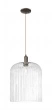 Innovations Lighting 716-1P-OB-G559-12CL - Bridal Veil - 1 Light - 12 inch - Oil Rubbed Bronze - Cord hung - Mini Pendant
