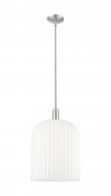 Innovations Lighting 716-1S-SN-G559-12GWH - Bridal Veil - 1 Light - 12 inch - Brushed Satin Nickel - Mini Pendant