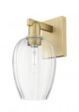 Innovations Lighting 716-1W-BB-G457-6CL - Preston Flute - 1 Light - 6 inch - Brushed Brass - Sconce