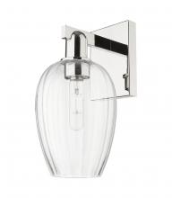 Innovations Lighting 716-1W-PN-G457-6CL - Preston Flute - 1 Light - 6 inch - Polished Nickel - Sconce