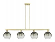Innovations Lighting 716-4I-AB-G483-8SL - Brookhaven Globe - 4 Light - 48 inch - Antique Brass - Cord hung - Island Light