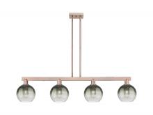 Innovations Lighting 716-4I-AC-G483-8SL - Brookhaven Globe - 4 Light - 48 inch - Antique Copper - Cord hung - Island Light