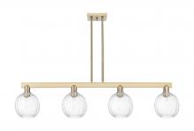 Innovations Lighting 716-4I-CB-G458-7CL - Preston Globe - 4 Light - 48 inch - Champagne Bronze - Cord hung - Island Light
