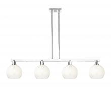 Innovations Lighting 716-4I-PC-G483-8OP - Brookhaven Globe - 4 Light - 48 inch - Polished Chrome - Cord hung - Island Light
