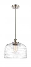 Innovations Lighting 916-1P-SN-G713-L - Bell - 1 Light - 12 inch - Brushed Satin Nickel - Cord hung - Mini Pendant