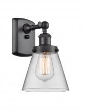 Innovations Lighting 916-1W-BK-G62 - Cone - 1 Light - 6 inch - Matte Black - Sconce