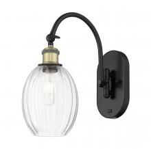 Innovations Lighting 918-1W-BAB-G459-6CL - Preston Bulb - 1 Light - 6 inch - Black Antique Brass - Sconce