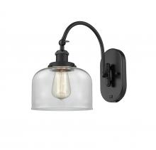 Innovations Lighting 918-1W-BK-G72 - Bell - 1 Light - 8 inch - Matte Black - Adjustable Swing Arm
