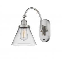 Innovations Lighting 918-1W-SN-G42 - Cone - 1 Light - 8 inch - Brushed Satin Nickel - Adjustable Swing Arm