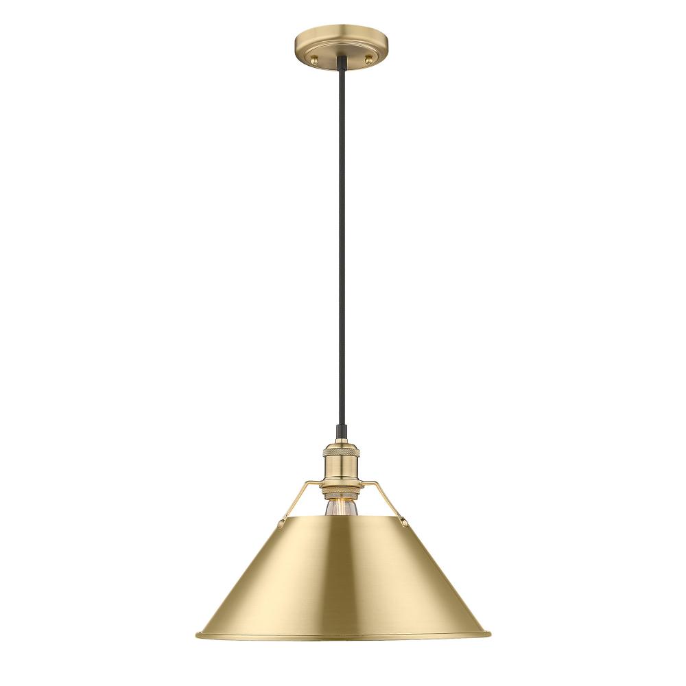 Orwell 14&#34; Wide Large Pendant in Brushed Champagne Bronze