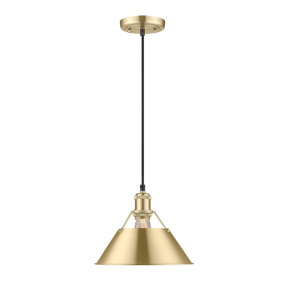 Orwell 10&#34; Wide Medium Pendant in Brushed Champagne Bronze