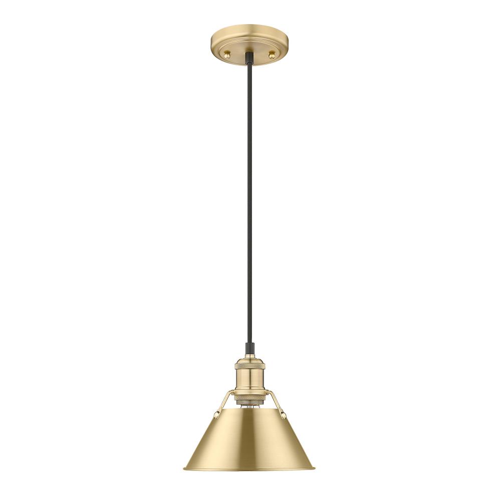 Orwell 7.5&#34; Wide Small Pendant in Brushed Champagne Bronze