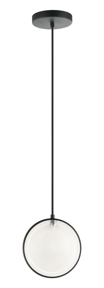 Chatoyant Matte Black Pendant