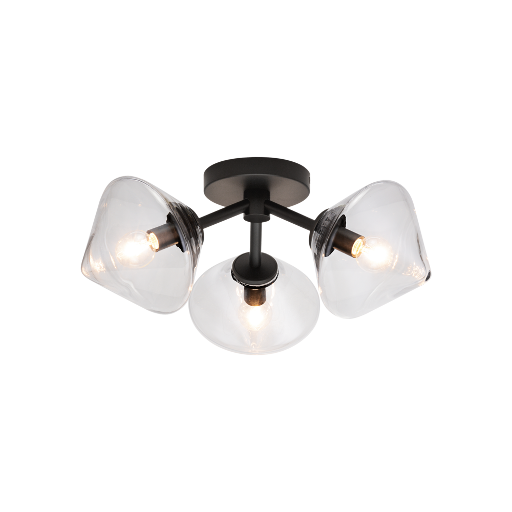 Novo Black Ceiling Mount