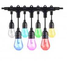 Bulbrite 814361 - STRING18/36FT/24IN/SMART/BLACK/LED