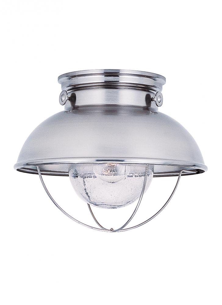 Sebring One Light Outdoor Ceiling Flush Mount