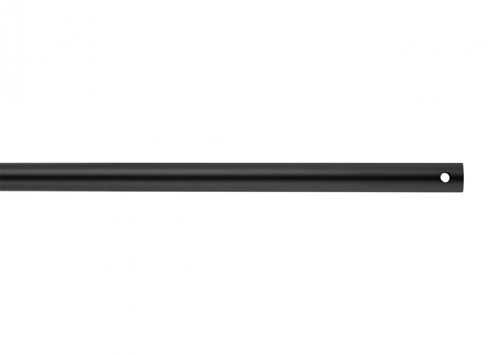 72&#34; Downrod in Matte Black