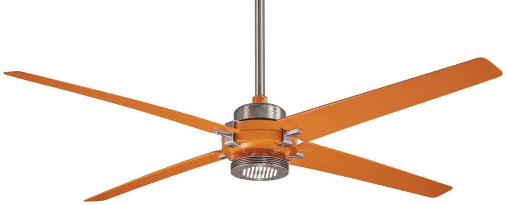 Spectre 60&#34; - Brushed Nickel/Orange