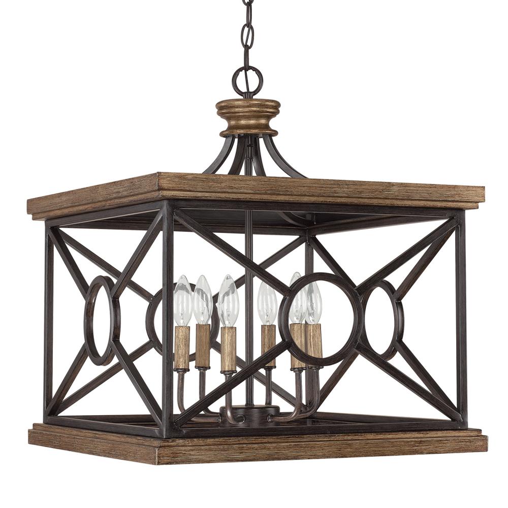 6 Light Foyer