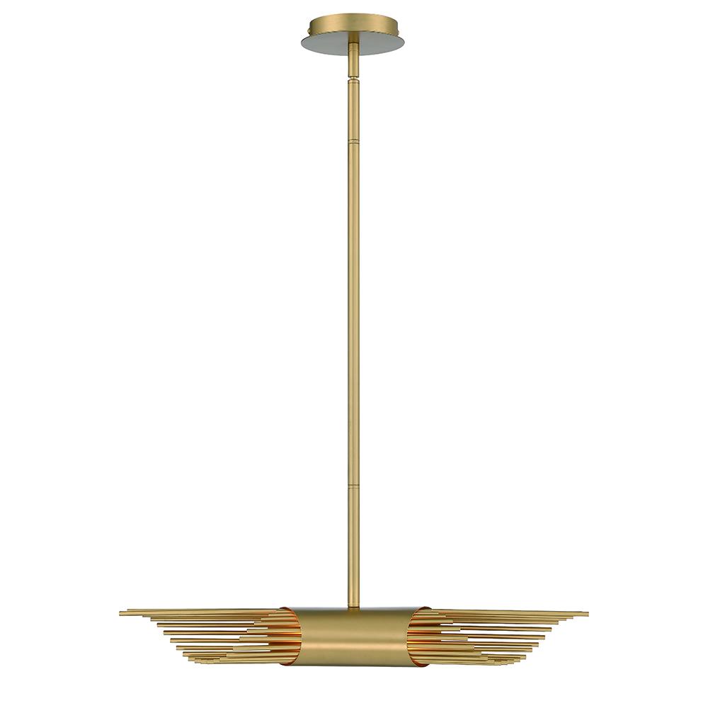 UMURA,24IN,2LT CHANDELIER,GLD