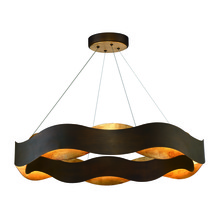 Eurofase USA Inc. 31384-018 - VAUGHAN,LED CHANDELIER,LRG,BRZ