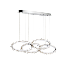 Eurofase USA Inc. 33731-018 - SCOPPIA,4LT LED CHNDLR,LNR,CHR