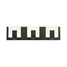Eurofase USA Inc. 34143-023 - CANMORE,3LT LED BATHBAR,BLK