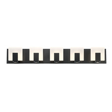 Eurofase USA Inc. 34145-025 - CANMORE,5LT LED BATHBAR,BLK