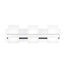 Eurofase USA Inc. 35655-015 - CAMBRIDGE,3LT LED BATHBAR,CHR