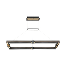Eurofase USA Inc. 37060-015 - ADMIRAL,CHANDLR,LED,RECT,M BLK
