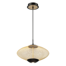 Eurofase USA Inc. 37106-010 - PARK,PENDANT,LED,SML,GOLD/BLK