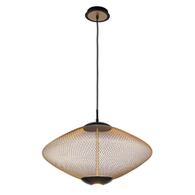 Eurofase USA Inc. 37107-017 - PARK,PENDANT,LED,LRG,GOLD/BLK